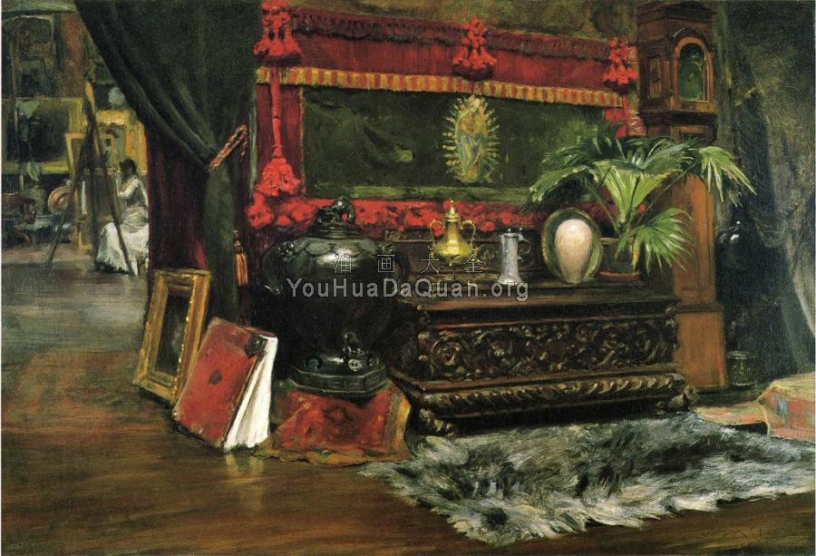 A Corner of My Studio - 威廉·梅里特·查斯